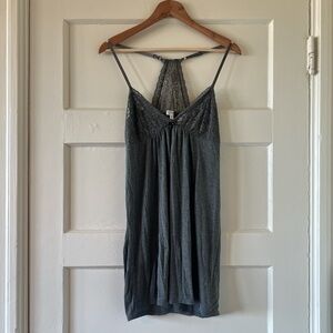 PJ Salvage gray night slip size M